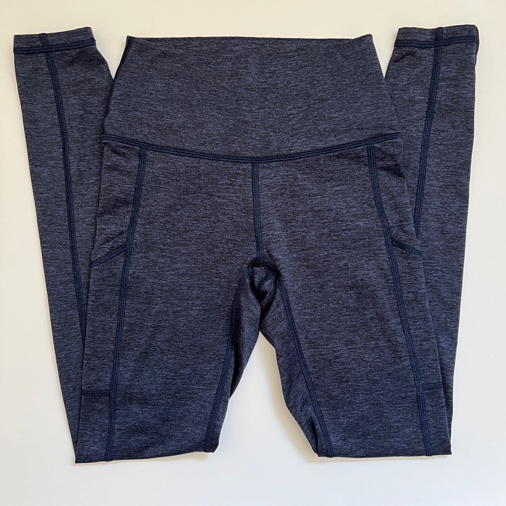 Aerie Offline High Waisted Pocket Leggings in Navy Size XS